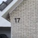 Número de casa moderno negro 15 cm - Números de casa de acero inoxidable