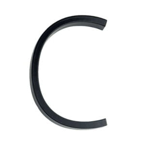 Hattem Numéro de maison Noir 12,5 cm - numéro de maison c