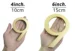 Kemp Hausnummer Gold 15 cm - Detailfoto