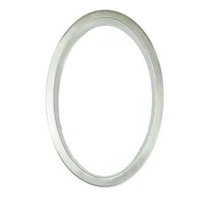 Número de casa moderno Hattem plateado 12,5 cm de zinc, cifra 0