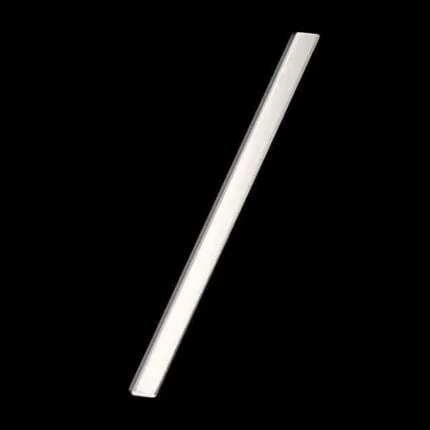 Número de casa moderno Hattem blanco 12,5 cm de zinc, barra