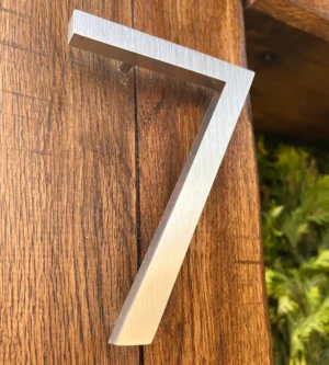 Número de casa acero inoxidable 15 cm - números de lujo