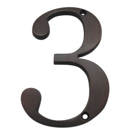 Merum Bronze husnummer - husnummer 3