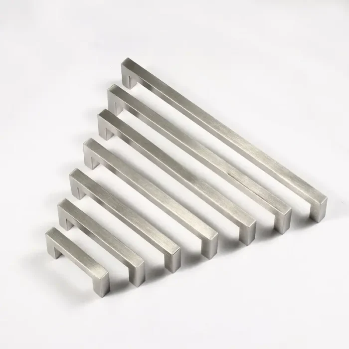 Silver handle - stainless steel - various sizes