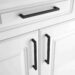 Maniglia nera - Maniglia per porta - Maniglia per cucina - Maniglia per mobile - Maniglie